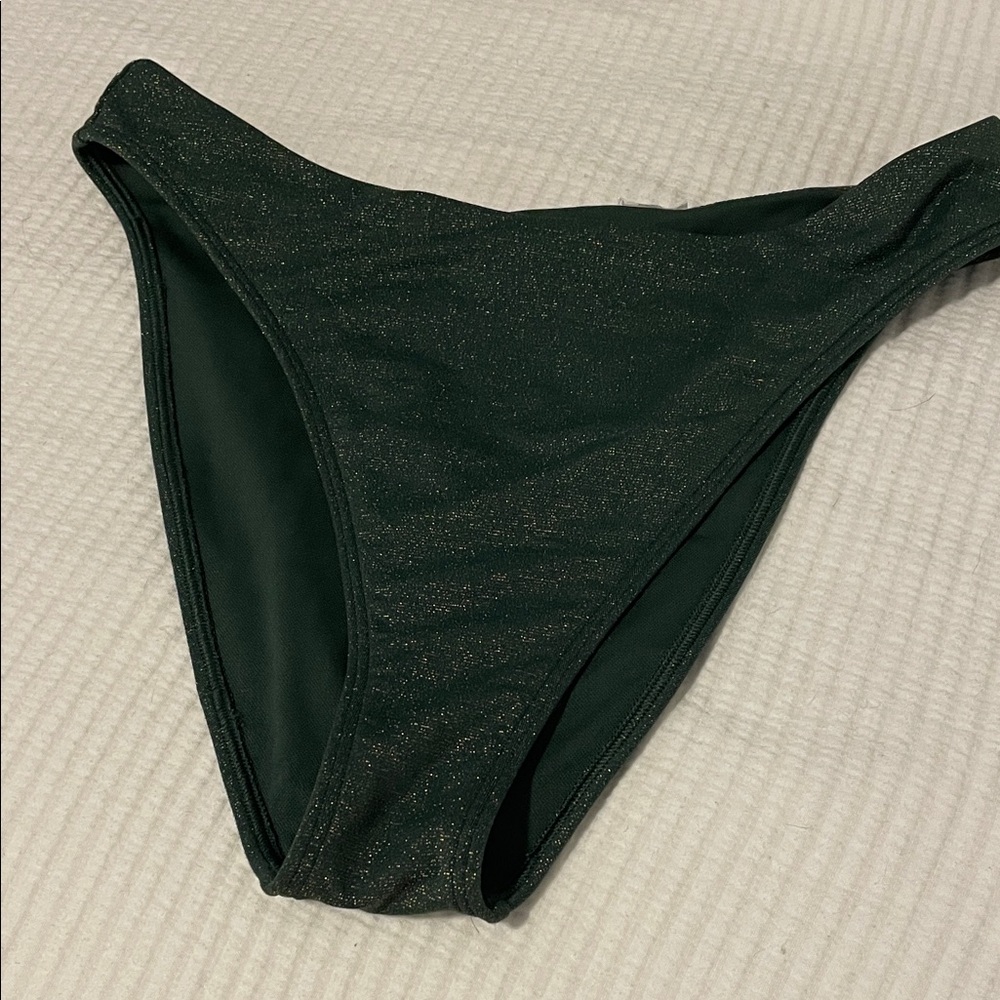 Mid rise- High Leg Moderate Bikini Bottom ABERCROMBIE & FITCH
